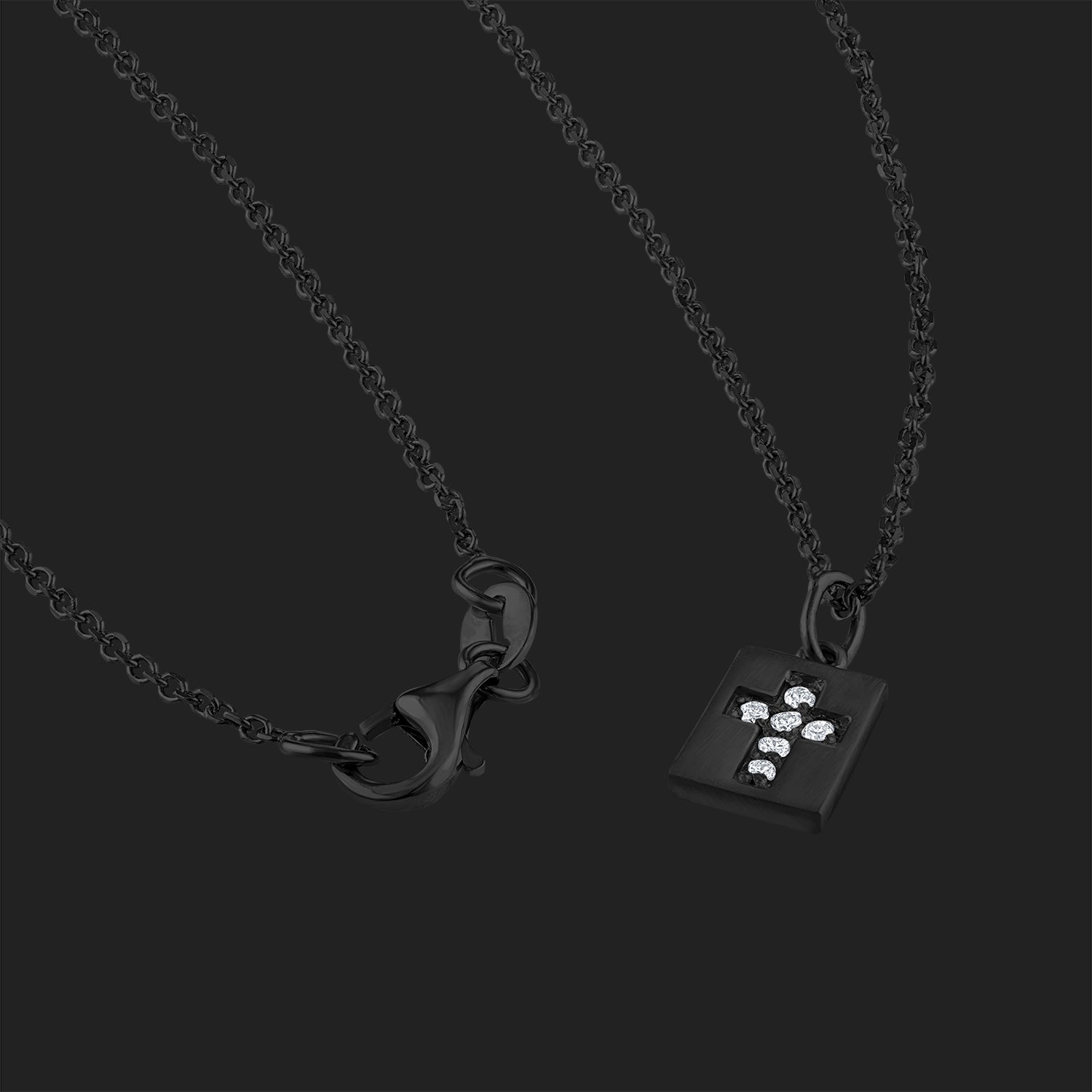 Women's Diamond Cross Necklace
